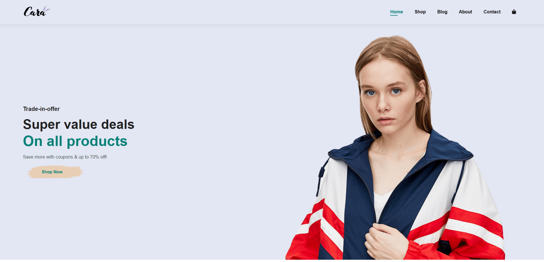 E-commerce website screenshot